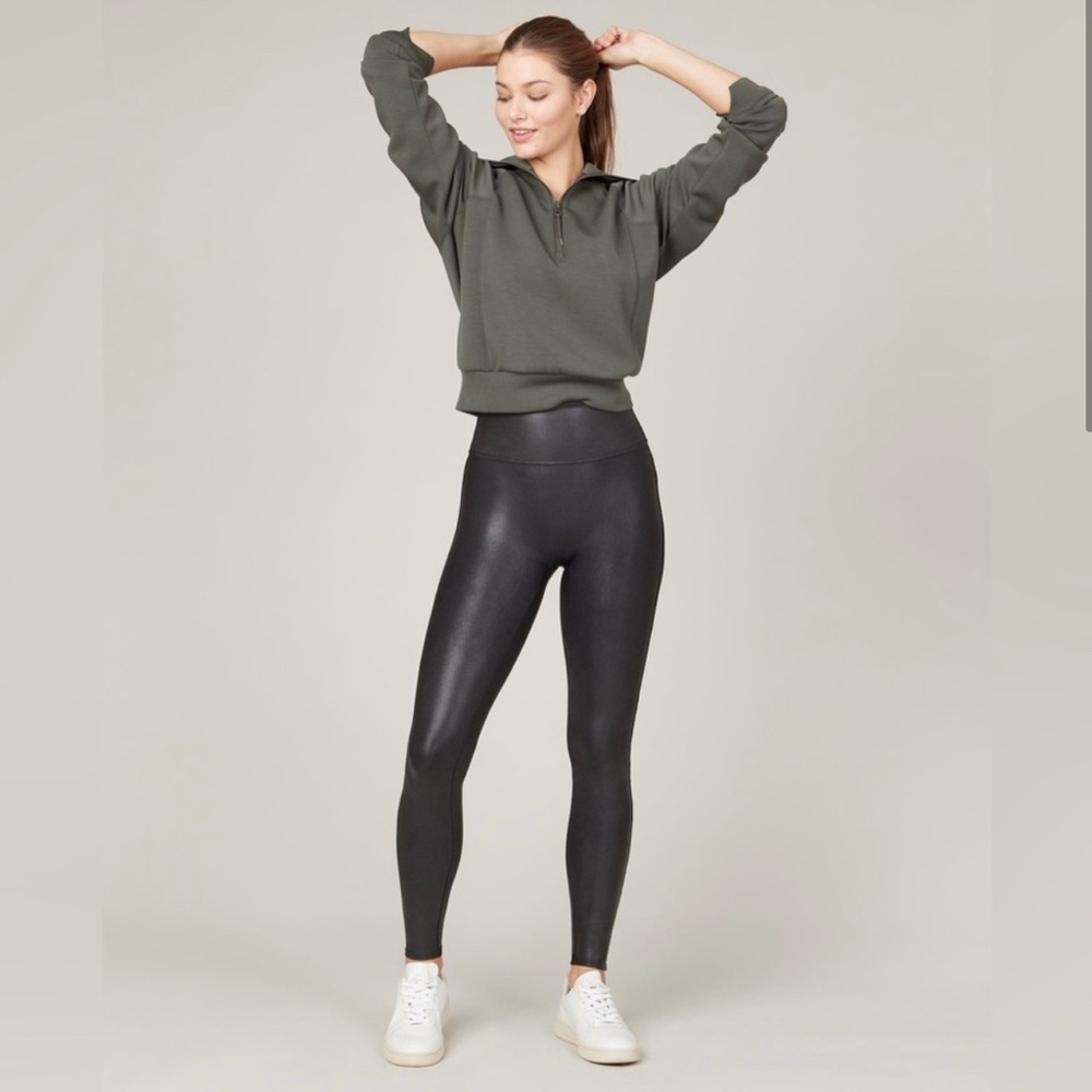 Spanx Faux Leather Leggings